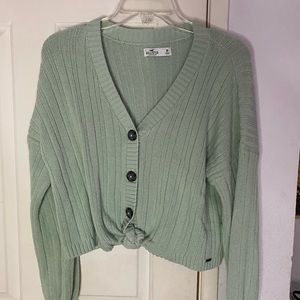 Hollister Green Cardigan